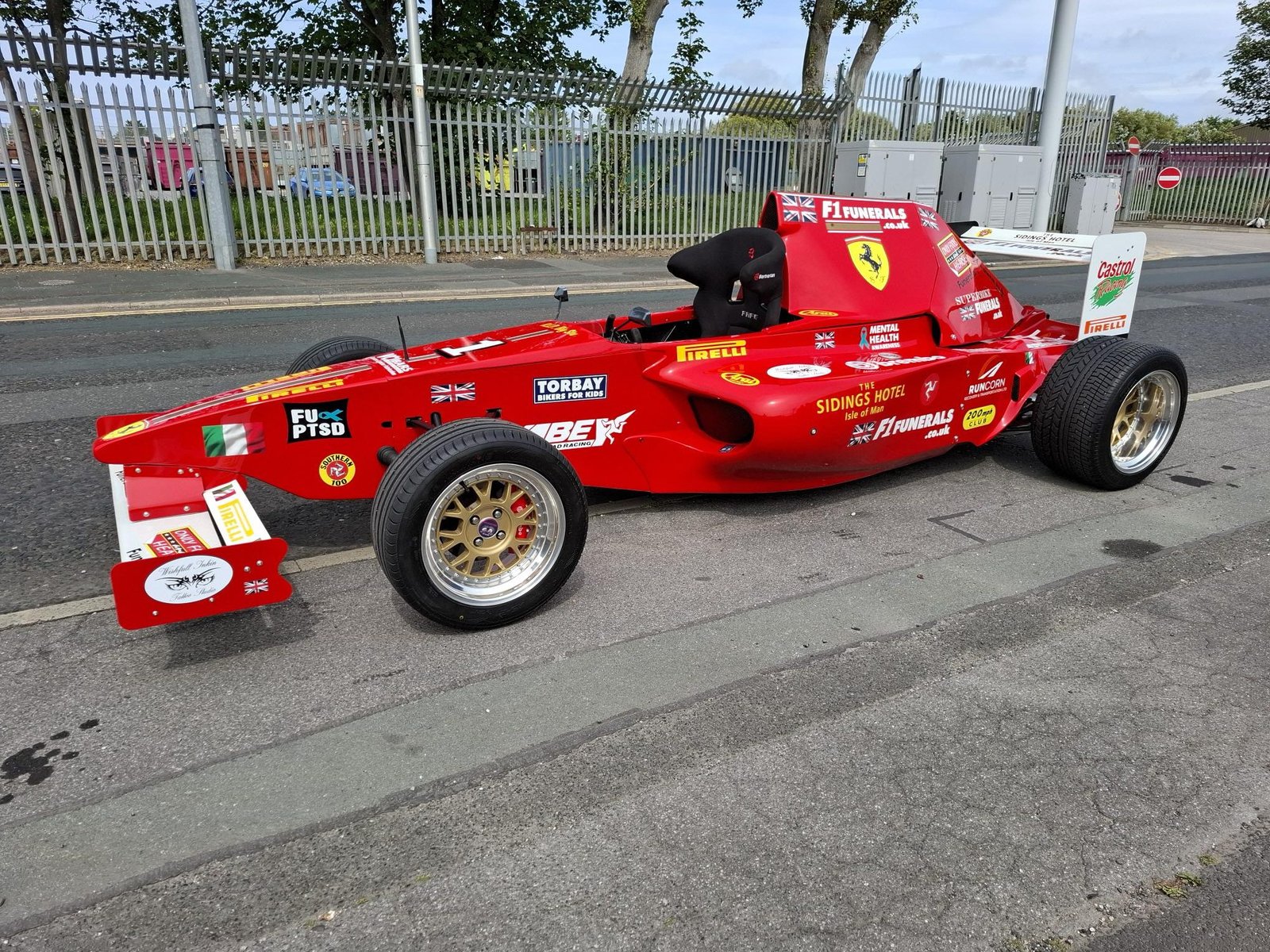 F1 hearse takes pole position…