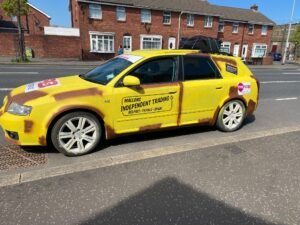 From Belfast to Benidorm in an old banger